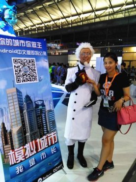 神秘胡博士引爆全場 《模擬城市》手游點亮EA展臺